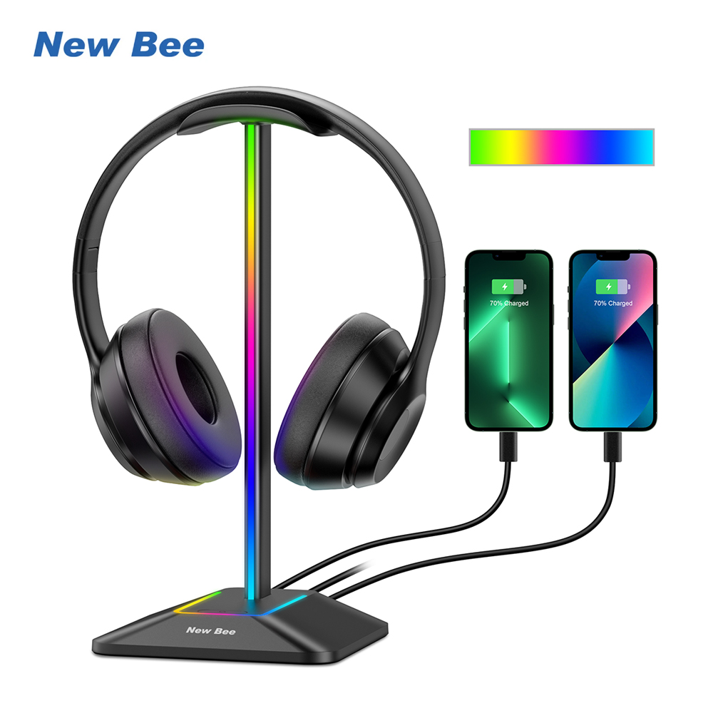 Gaming Accessories Rgb - ใหม่ Bee Z8 RGB หูฟัง Stand