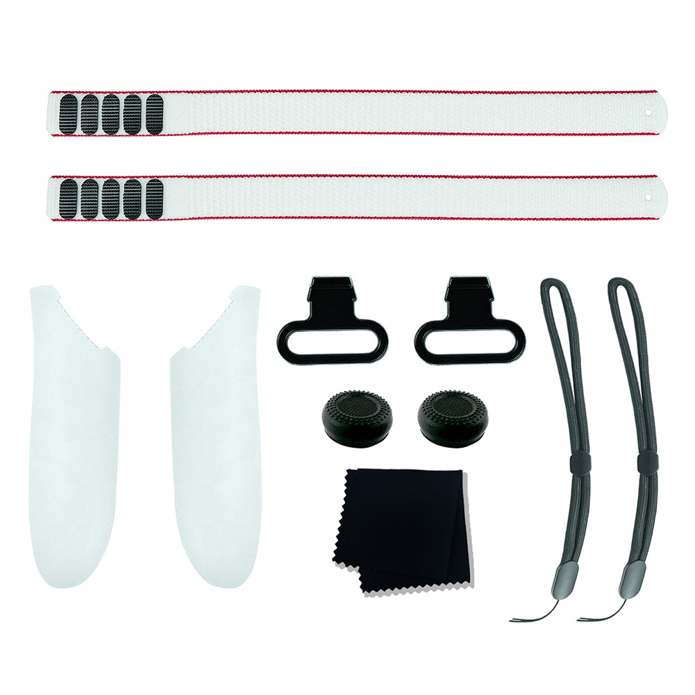 Controller Grip Cover - VR อุปกรณ์เสริม Bundle แบตเตอรี่เปลี่ยนฝาครอบชุดปรับ Active สายรัดจอยสติ๊ก