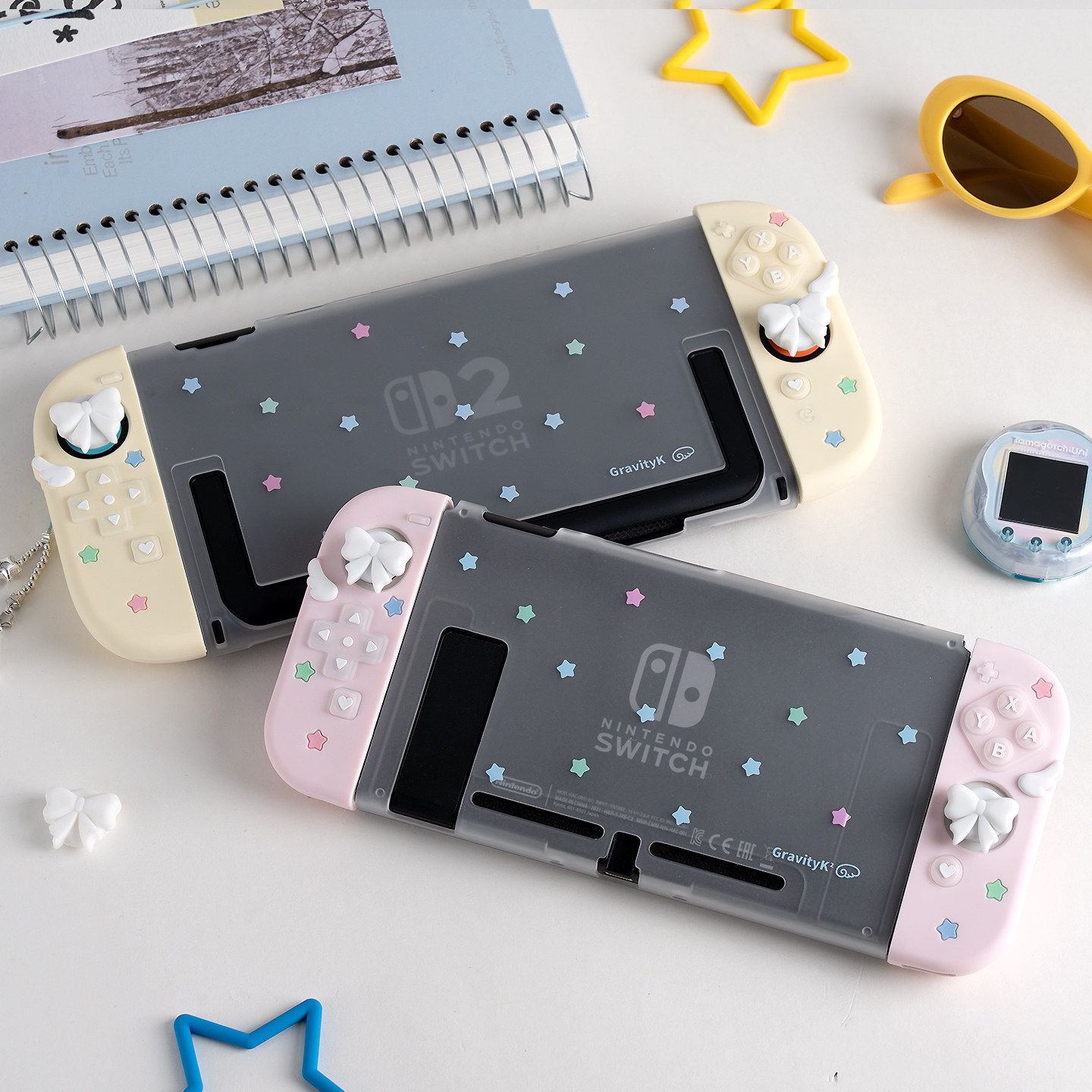 Controller Grip Cover - เคสป้องกันแบบดั้งเดิมสำหรับ Switch 2 Oled Ns Star