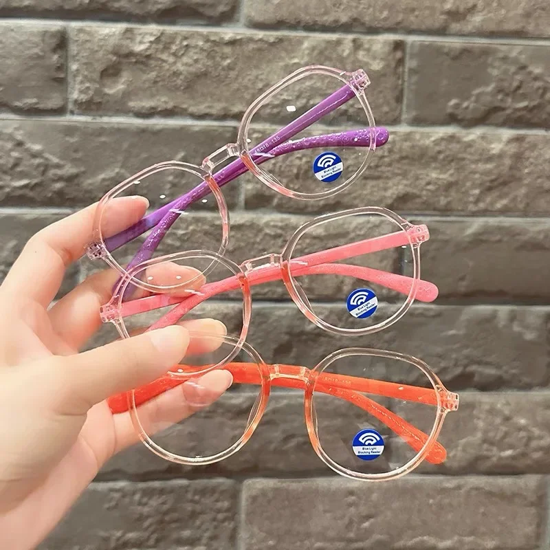 Gaming Accessories For Kids - แว่นตากรองแสงสีฟ้าสำหรับเด็กแว่นตาคอมพิวเตอร์กรอบซิลิโคนเลนส์ใสเด็กผู้หญิงเด็กผู้ชายเล่นเกมวิดีโอแว่นตานิรภัยสำหรับเด็ก