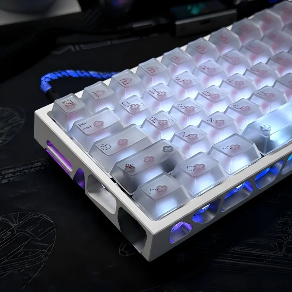 Gaming Accessories Rgb - คีย์บอร์ดแม่เหล็ก Everglide AE64 Pro แบบกำหนดเองได้ รองรับ