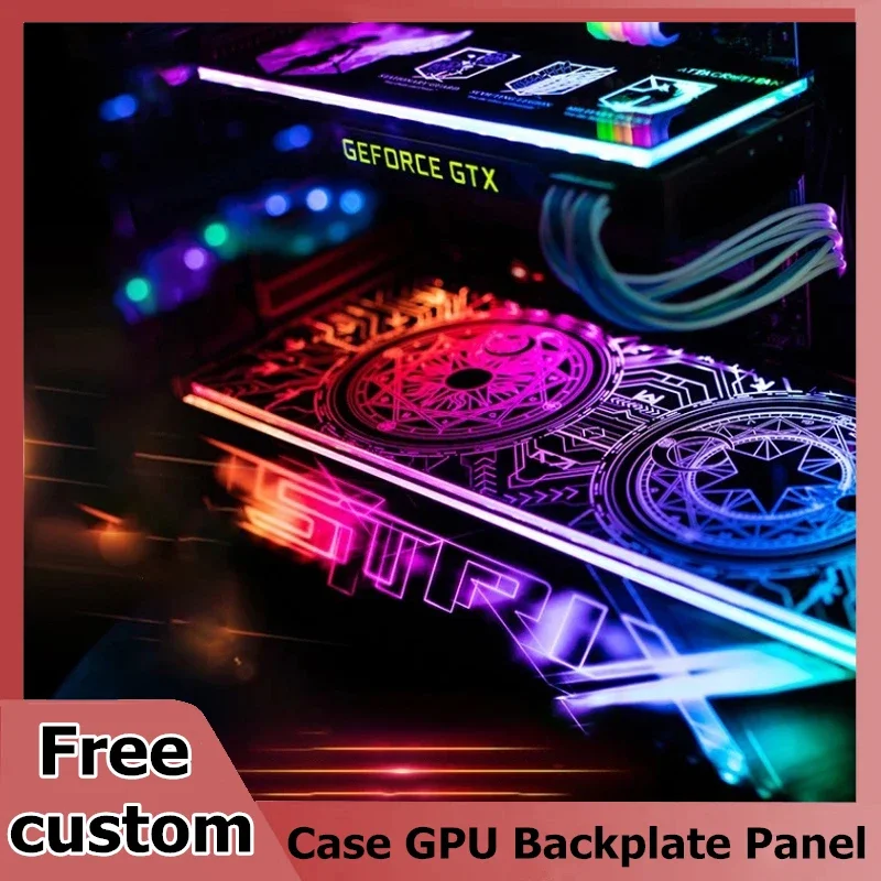 Gaming Accessories Rgb - DIY แผงไฟ RGB สำหรับตกแต่งเคสพีซี, แผ่นหลัง VGA