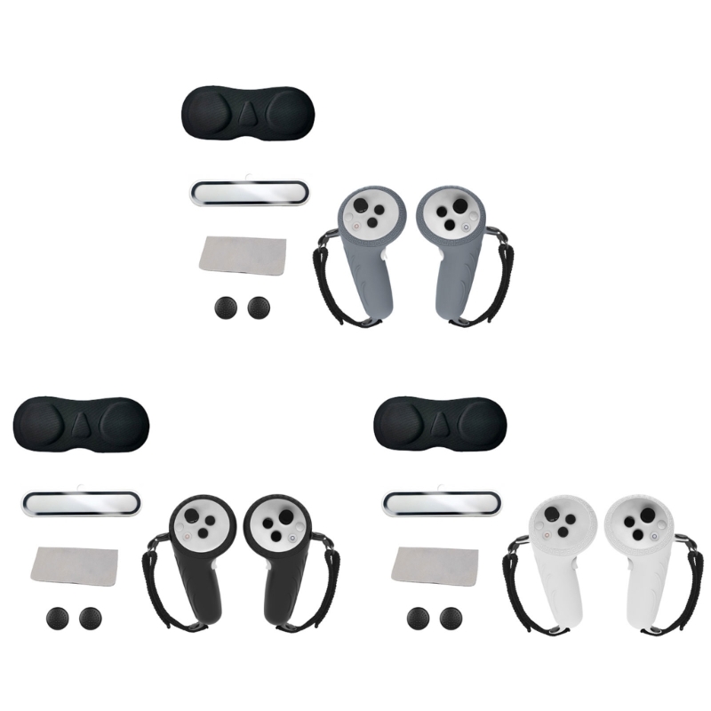 Controller Grip Cover - ชุดป้องกันการจับที่สะดวกสบายสําหรับ PICO 4 Ultra VR แว่นตาซิลิโคน