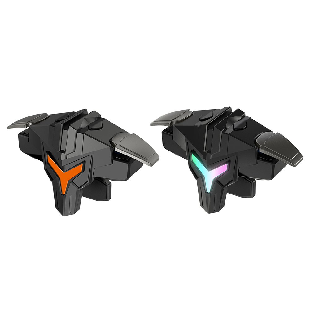 Gaming Accessories Phone - ทริกเกอร์เกมมือถือแบบ RGB/กลไก 4 นิ้ว 1/2 ชิ้น