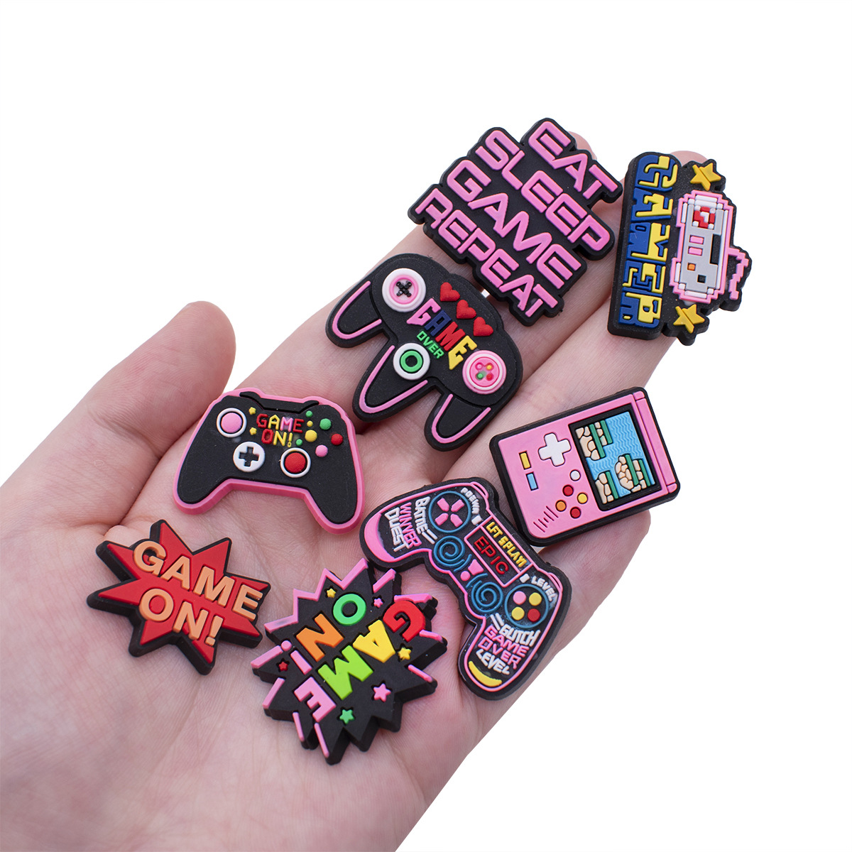 เกมรองเท้า Charms สําหรับ Croc - Gaming Accessories For Kids บทวิจารณ์และราคา