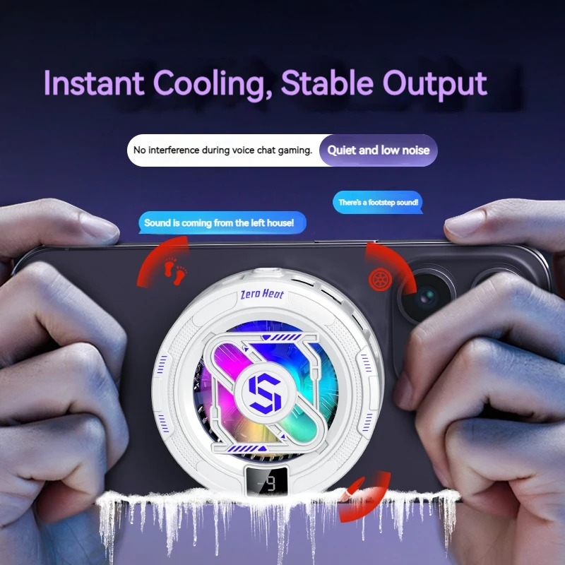 K52 AI Mobile Cooler ตัวระบายค - Gaming Accessories Rgb บทวิจารณ์และราคา