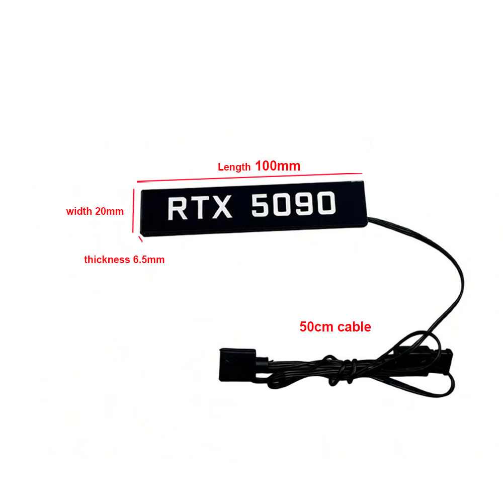 การ์ดแสงสําหรับ RTX 5090 5080  - Gaming Accessories Rgb บทวิจารณ์และราคา