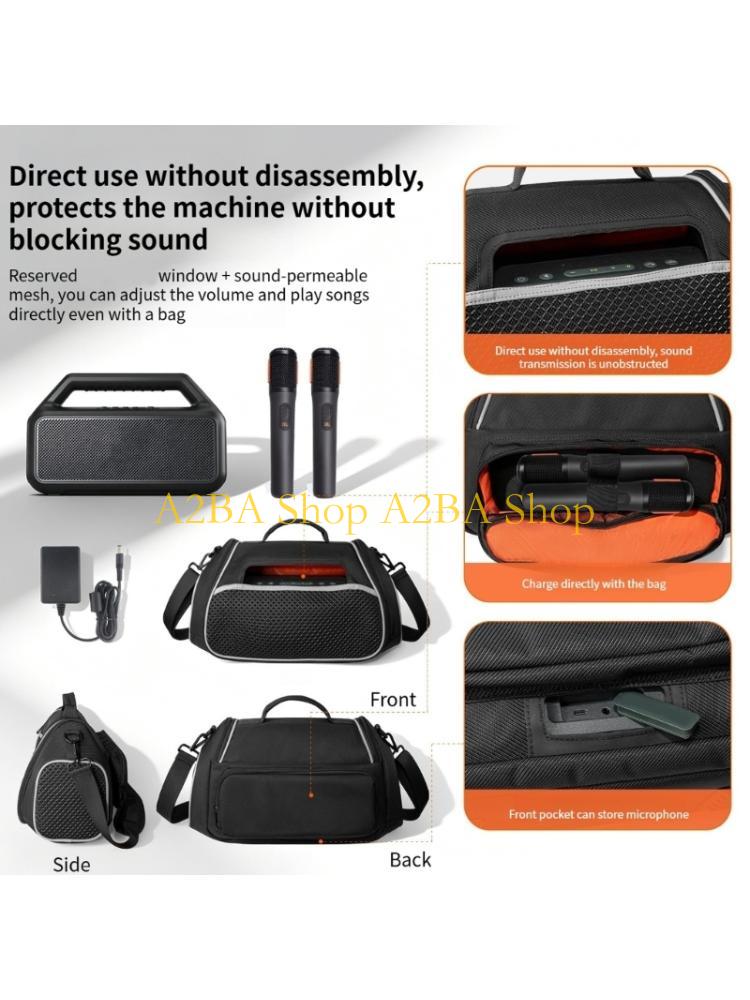 กระเป๋าลำโพง A2BA พร้อมที่จับ  - Case Mesh Panel บทวิจารณ์และราคา