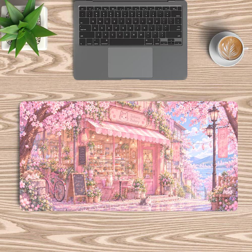 แผ่นรองเมาส์ลายดอกซากุระ อุปกร - Gaming Accessories Shop บทวิจารณ์และราคา