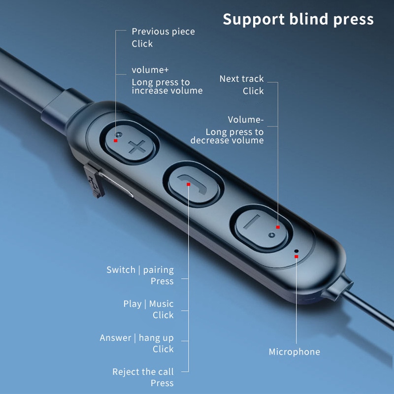 ชุดหูฟังบลูทูธแบบแขวนคอไมโครโฟ - Gaming Accessories Phone บทวิจารณ์และราคา