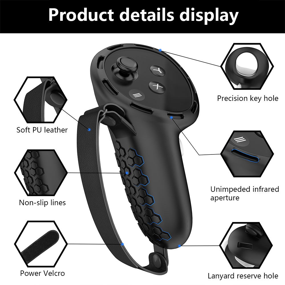 HUADAI ใหม่ VR อุปกรณ์ป้องกันส - Controller Grip Cover บทวิจารณ์และราคา
