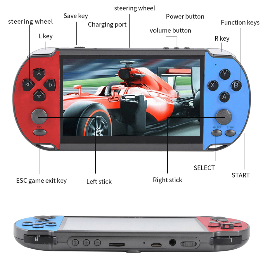 เครื่องเล่นวิดีโอเกมมือถือแบบพ - Gaming Accessories For Kids บทวิจารณ์และราคา