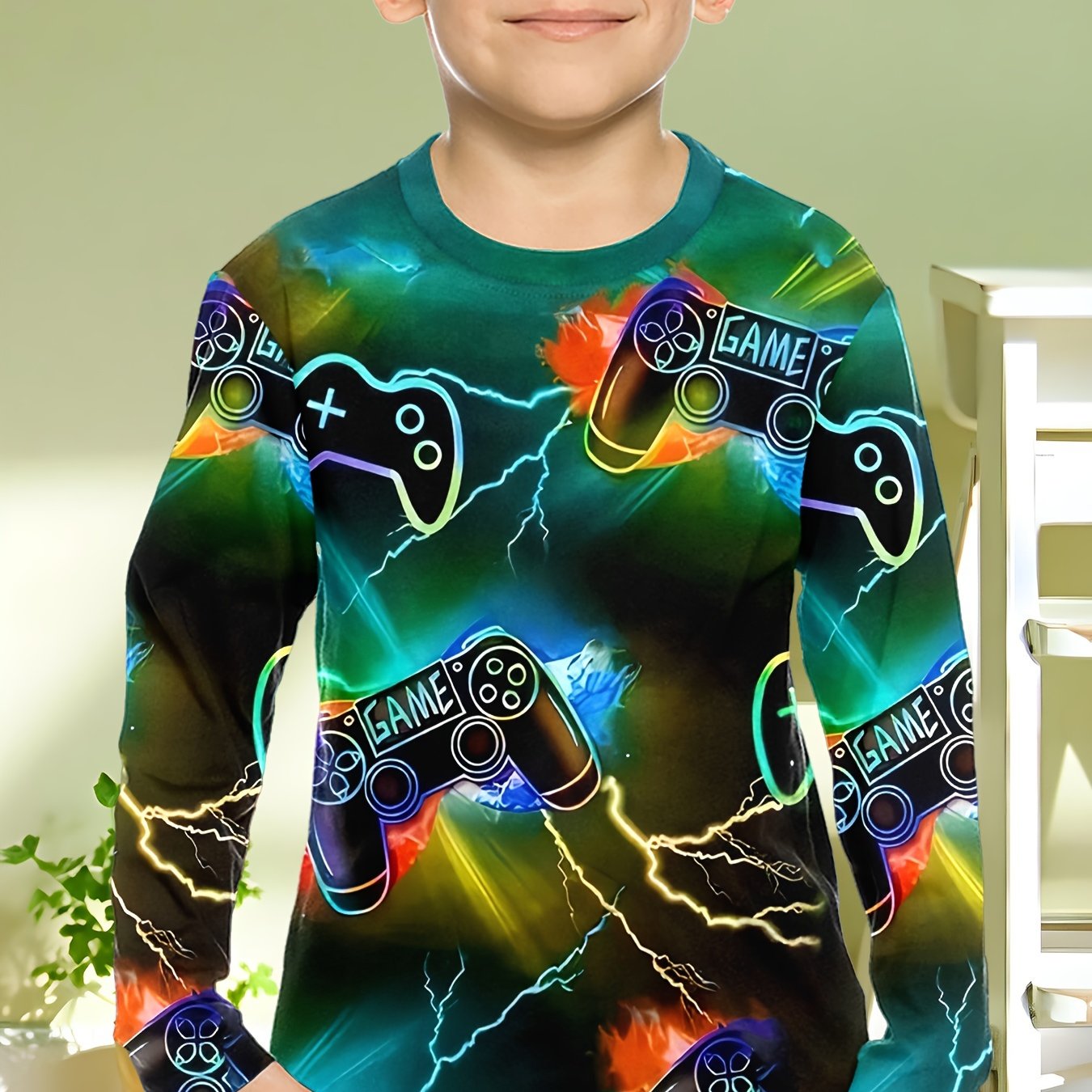 เสื้อผ้าเด็กเสื้อผ้าเด็กเสื้อย - Gaming Accessories For Kids บทวิจารณ์และราคา