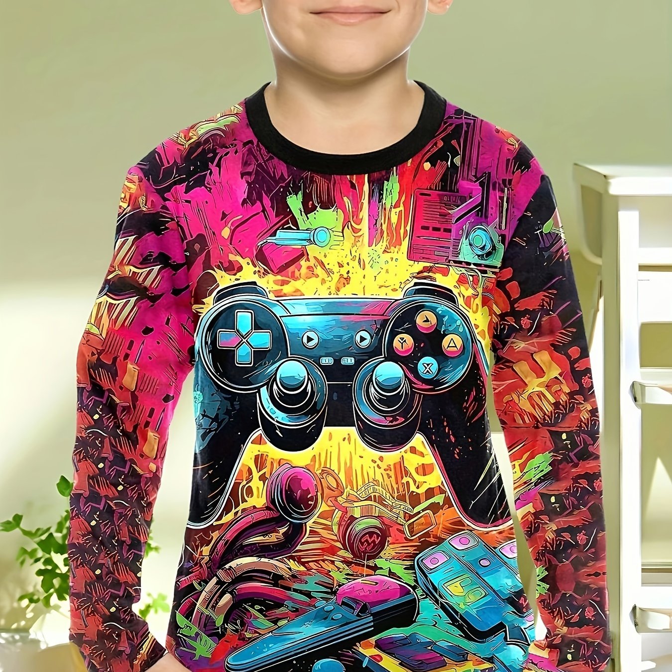 เสื้อผ้าเด็กเสื้อผ้าเด็กเสื้อย - Gaming Accessories For Kids บทวิจารณ์และราคา
