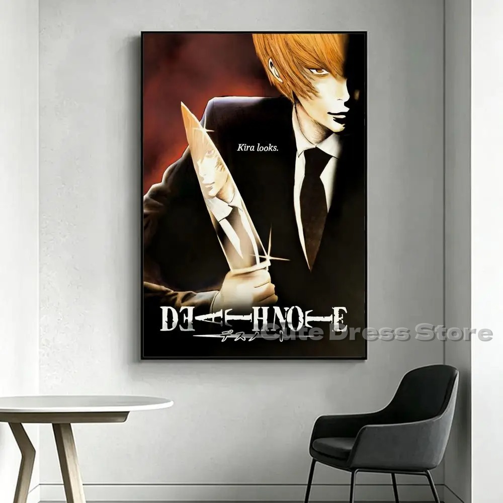 ภาพพิมพ์บนผ้าใบ Death Note แบบ - Gaming Accessories Bedroom บทวิจารณ์และราคา