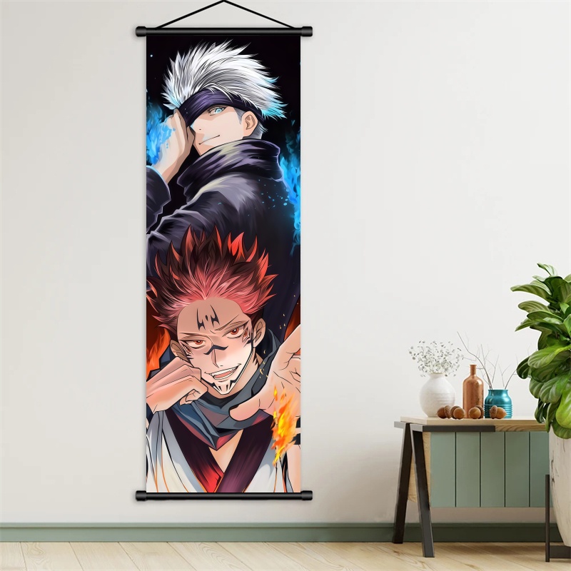 โปสเตอร์ผ้าลายการ์ตูนจูจุตสึไค - Gaming Accessories Bedroom บทวิจารณ์และราคา
